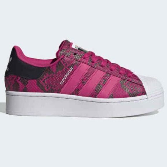 ADIDAS - Superstar Magenta Pink Shoes - Women's Size 6.5 - Picture 1 of 6